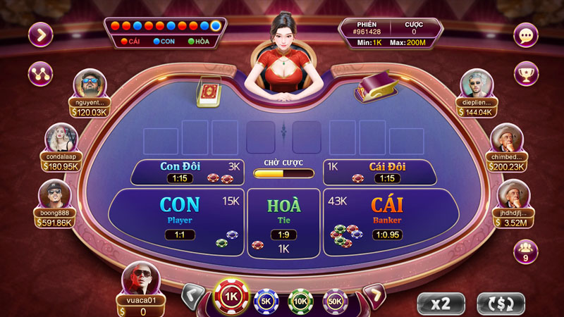 Bắt cầu bệt là phương pháp dễ dàng khi chơi Baccarat