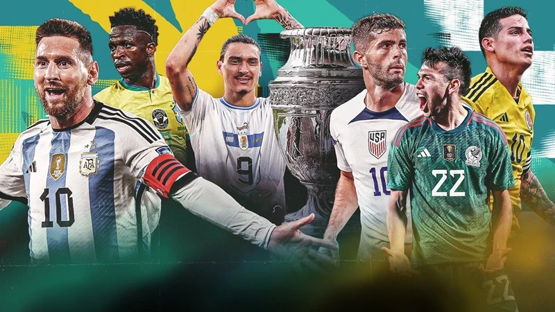 Copa America, sôi động toàn cầu tại sảnh thể thao new88