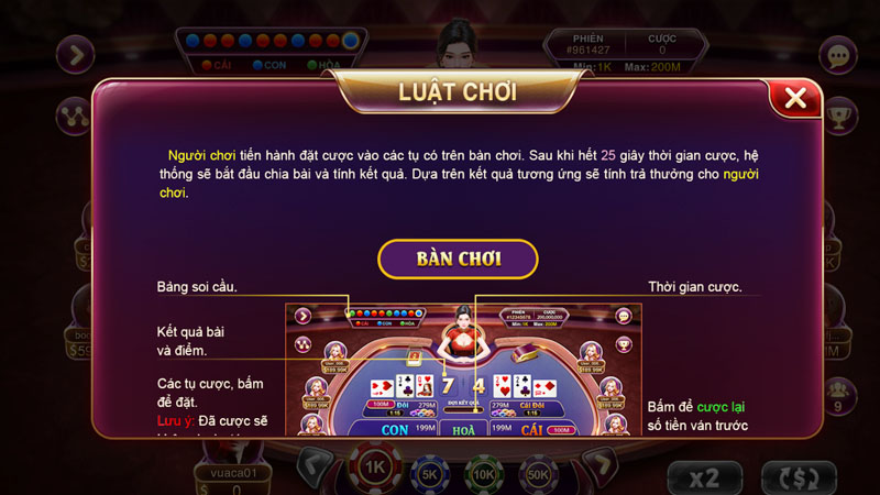 Luật chơi Baccarat New88 vô cùng đơn giản