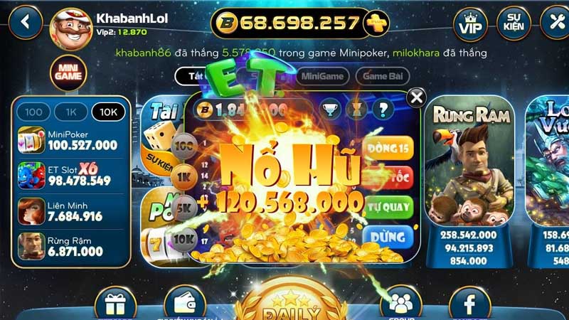 Danh mục Slot Game