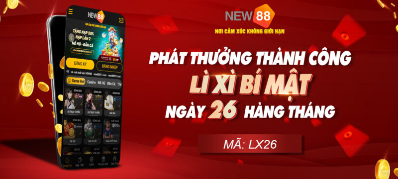 "Hồng Bao May Mắn" - Tổng giá trị 88.888.000